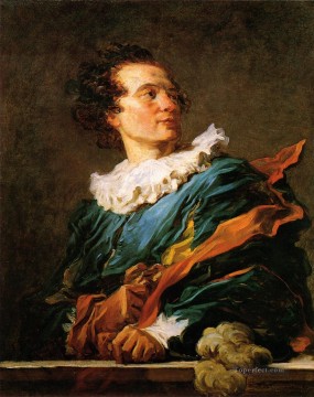  Fragonard Canvas - Portrait of a Young Man Jean Honore Fragonard